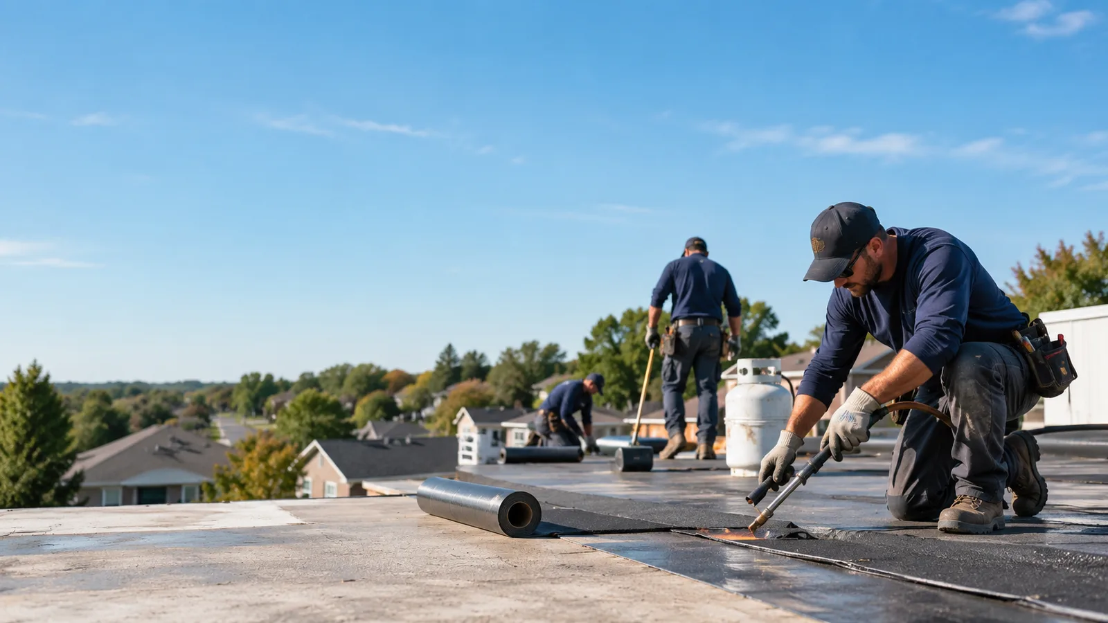 Flat Roof Leak Repair providers in Flatwoods, LA